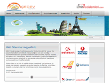 Tablet Screenshot of cedevturizm.com